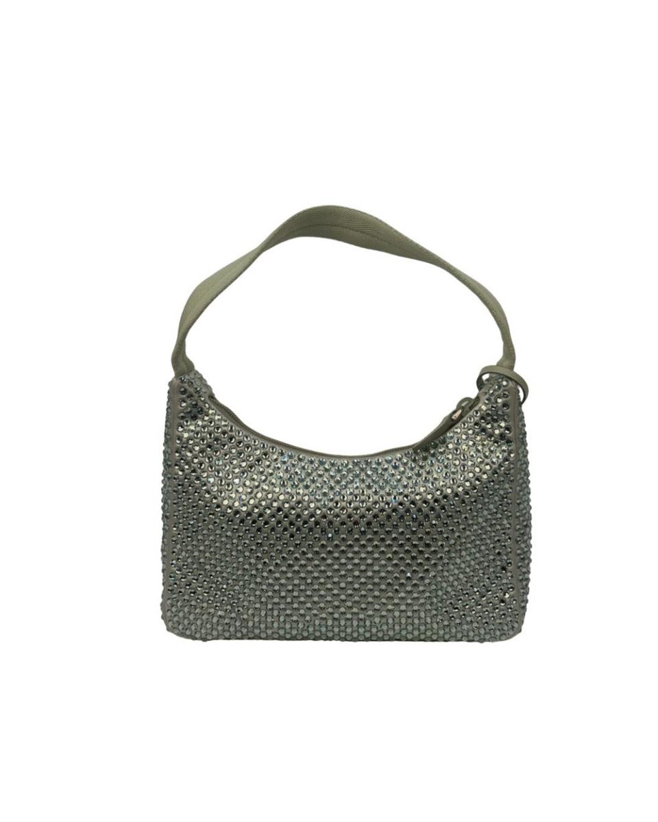 CROSSBODY & SHOULDERBAGS - PRADA RE-EDITION 2000 MINI HOBO MINT