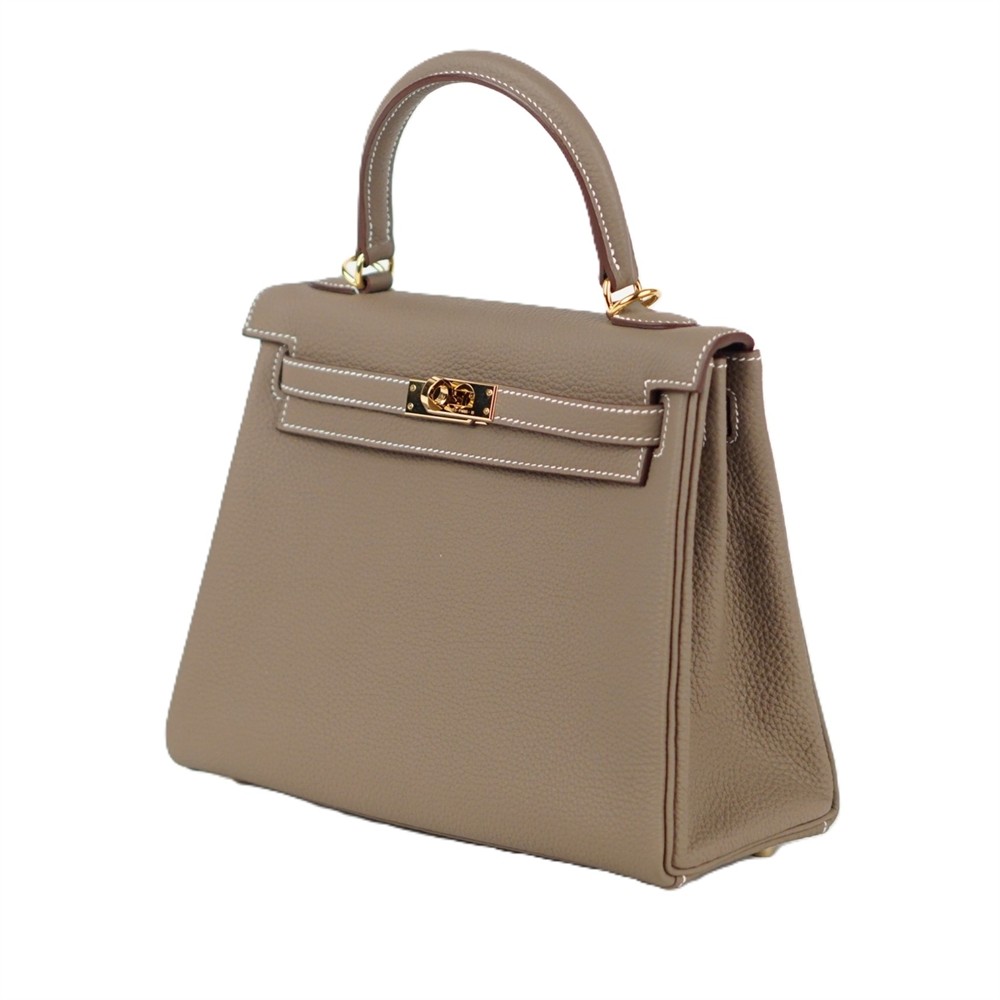 HENKELTASCHE - HERMÈS KELLY 25 TOGO ETAUPE