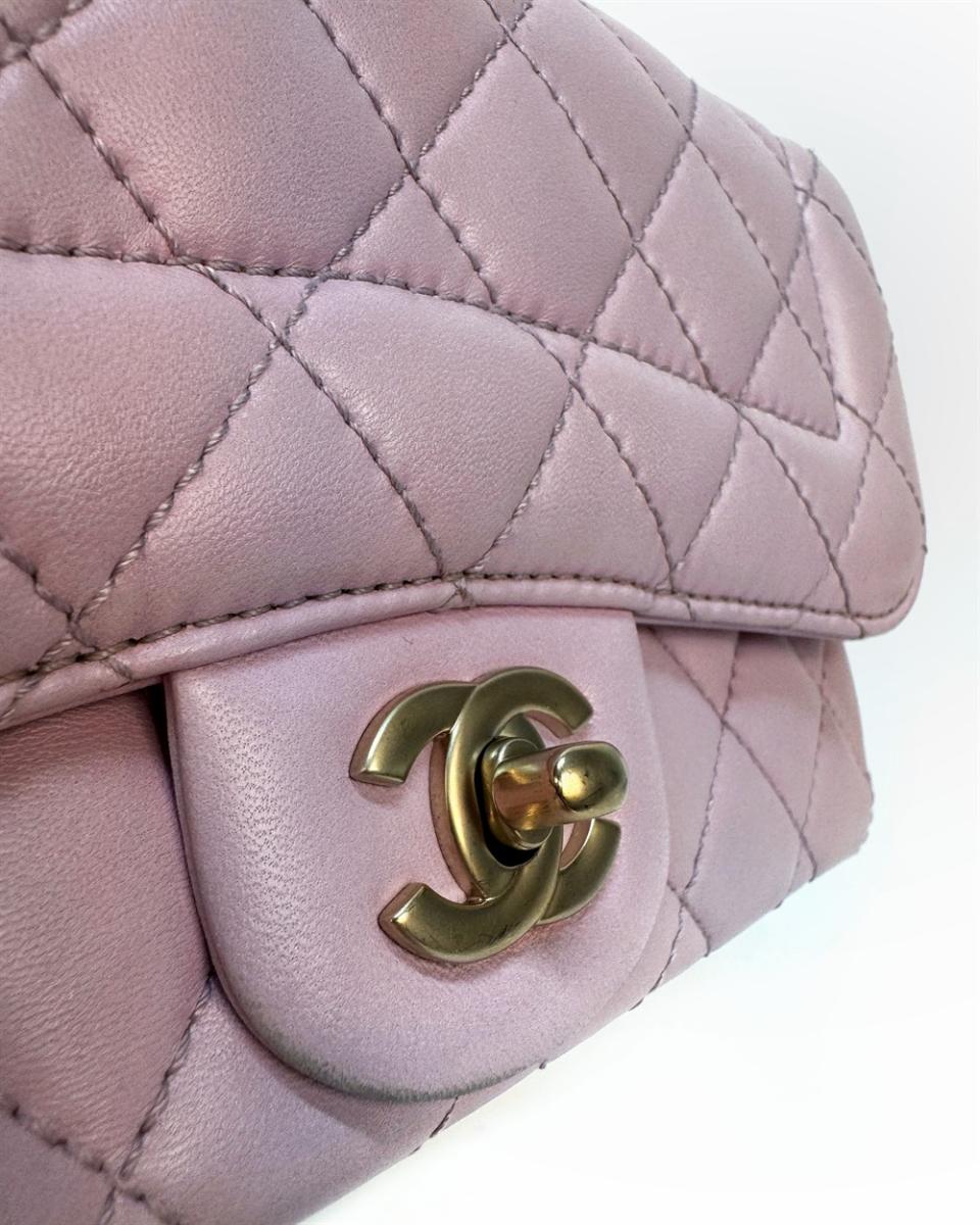 UMHÄNGE- & SCHULTERTASCHEN - CHANEL MINI MADEMOISELLE CHIC FLAP PINK