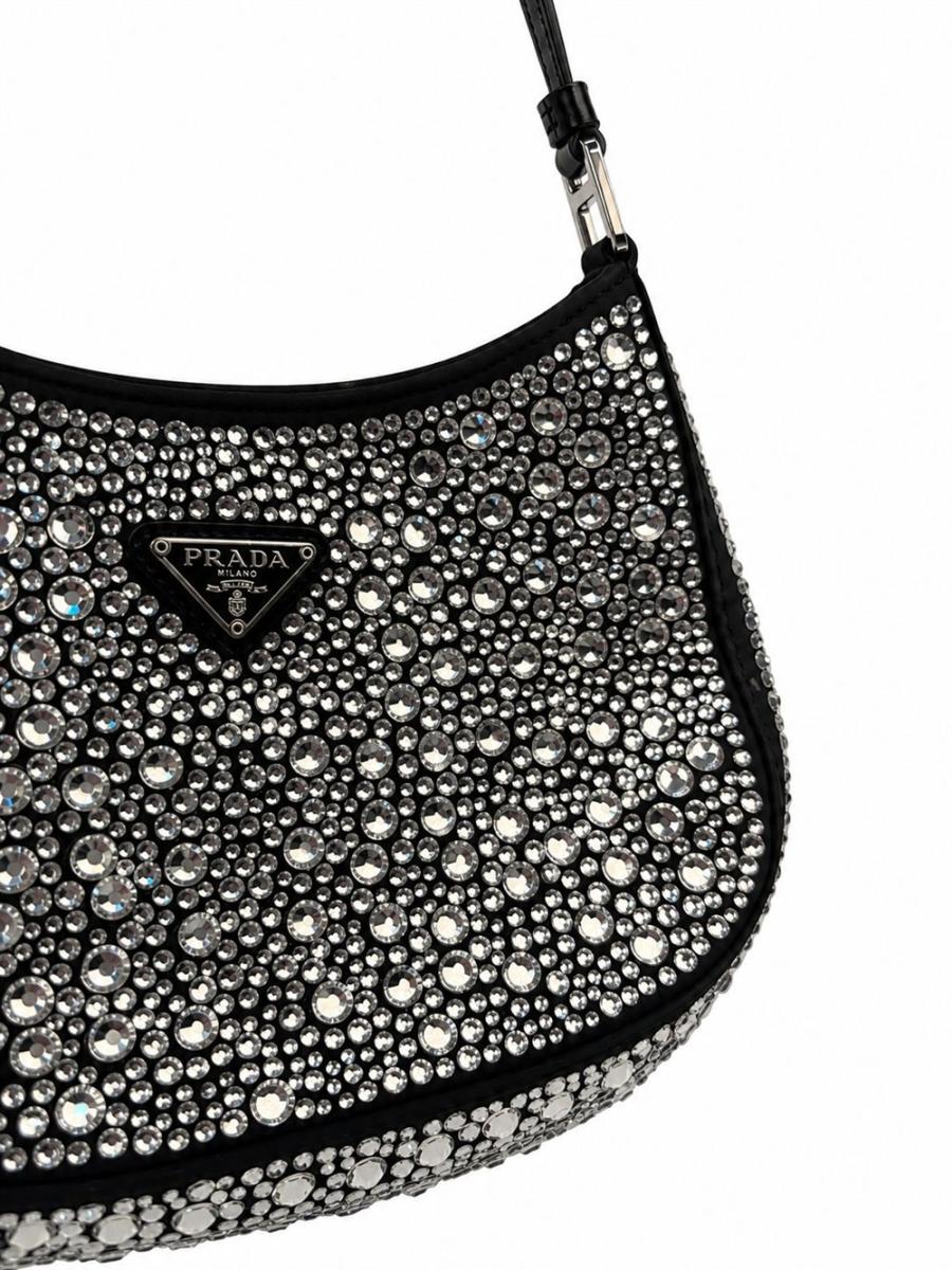 CROSSBODY & SHOULDERBAGS - PRADA CLEO SATIN BAG