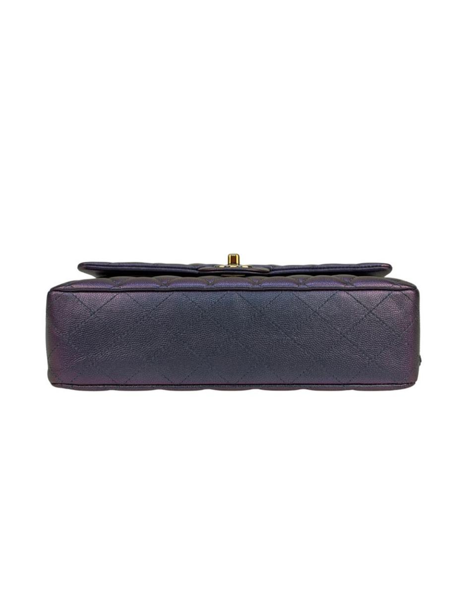 UMHÄNGE- & SCHULTERTASCHEN - CHANEL IRIDESCENT CAVIAR DOUBLE FLAP