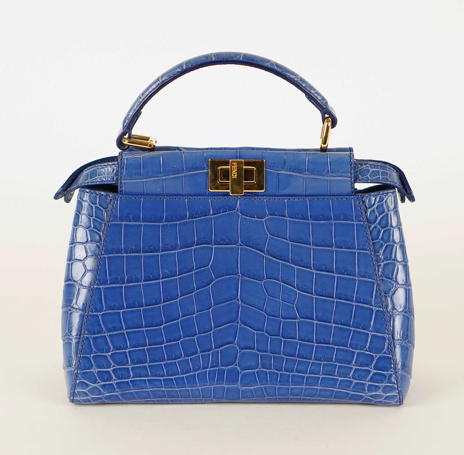 HENKELTASCHE -  MINI PEEKABOO BLAU 