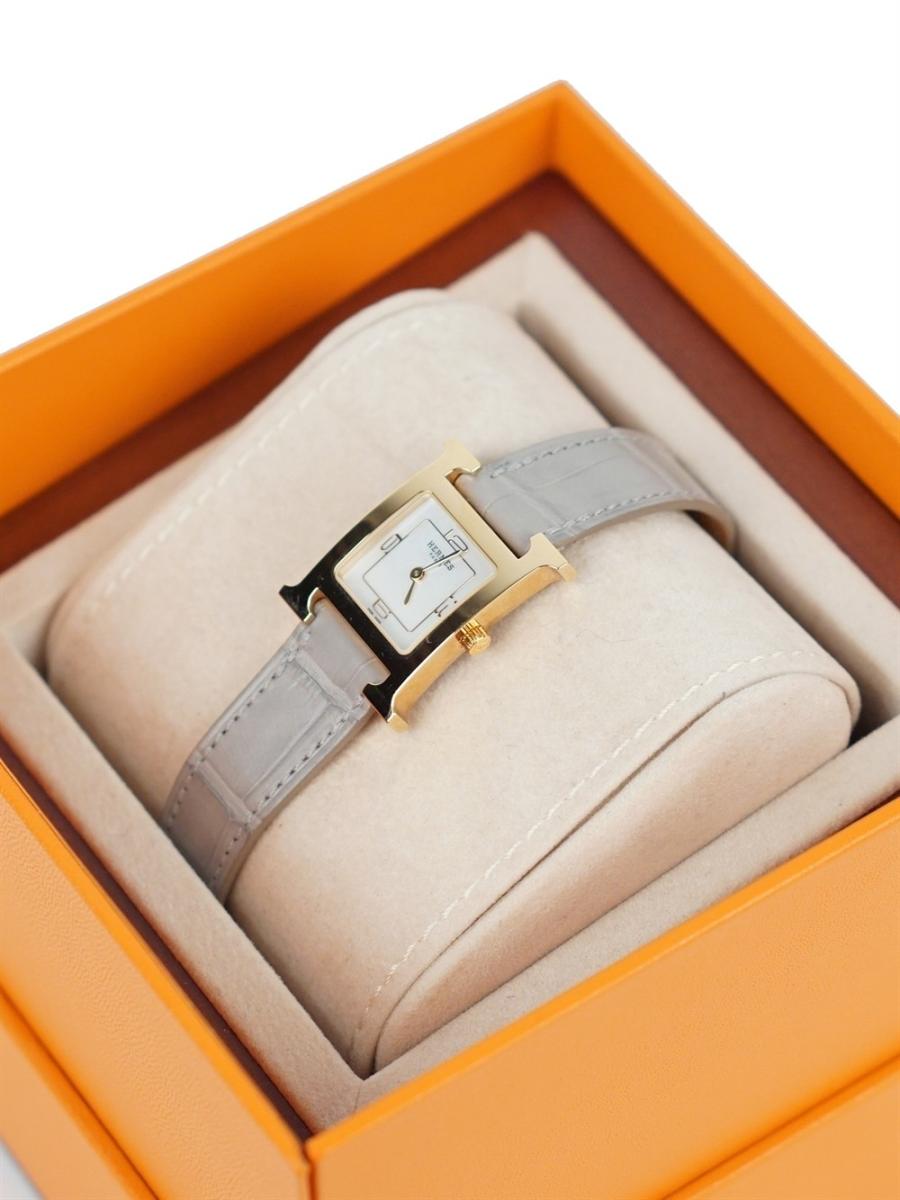 WATCH - HERMÈS HEURE HPM KROKO
