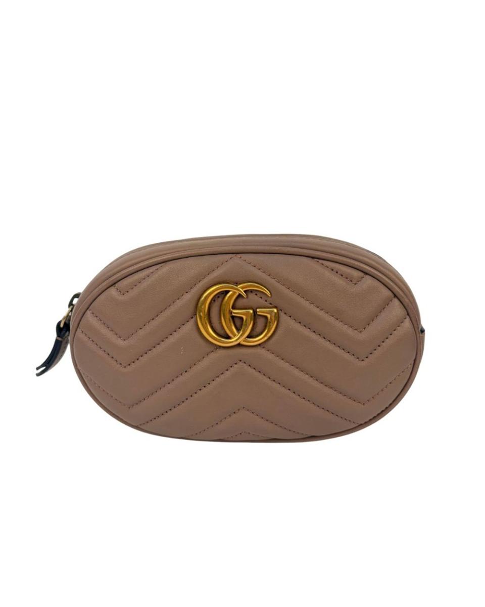 BAUCHTASCHEN - GUCCI GG MARMONT NUDE