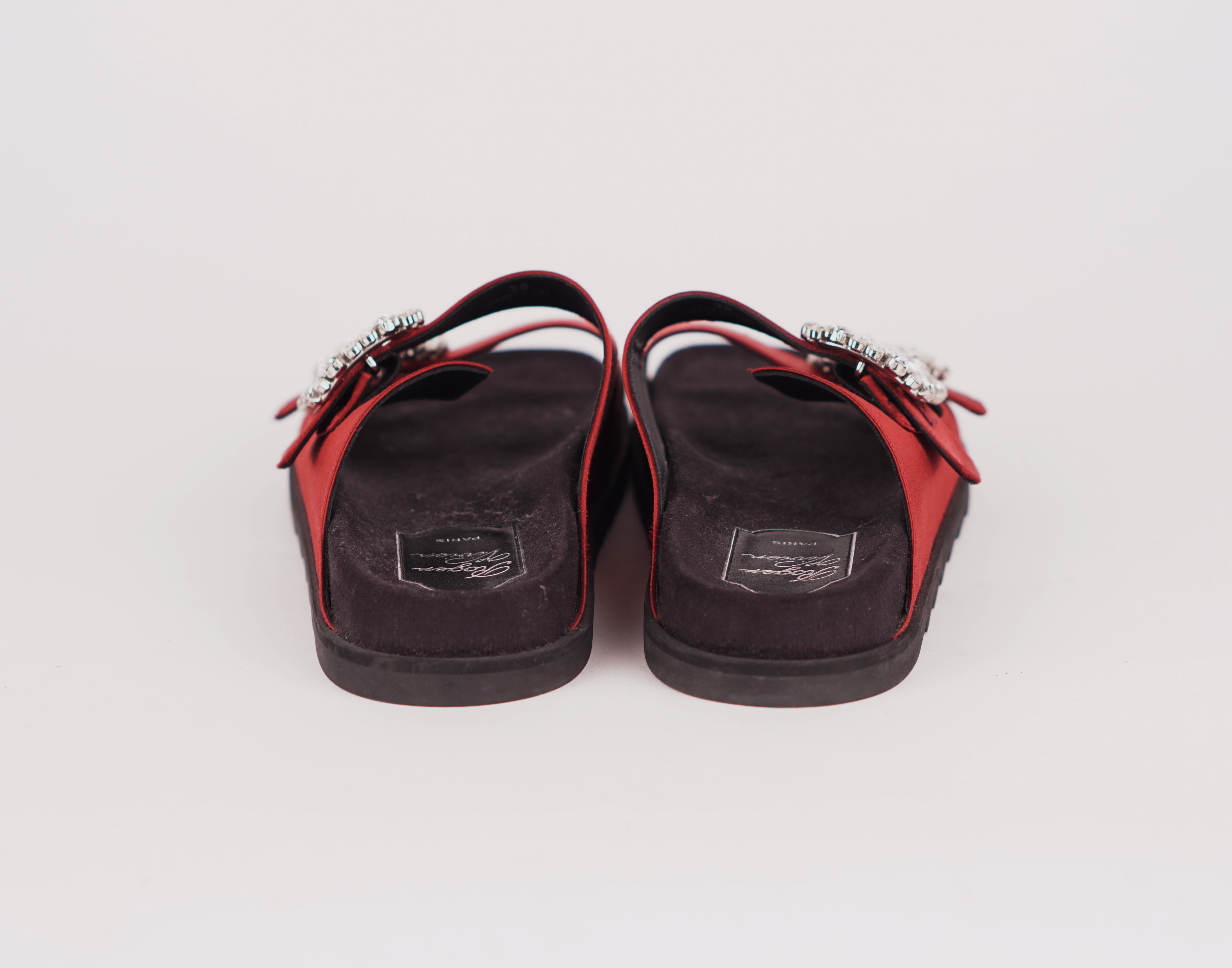 SANDALEN - SLIDY VIV MIT STRASS BESETZTER SCHNALLE 