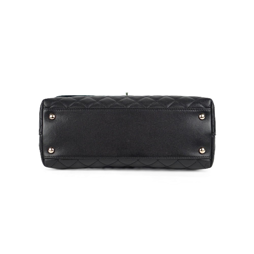 HANDTASCHE - CHANEL COCO HANDLE SCHWARZ