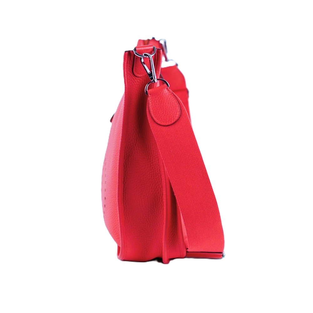 UMHÄNGETASCHE - HERMÈS EVELYNE 28 PINK CLEMENCE PHW 2019
