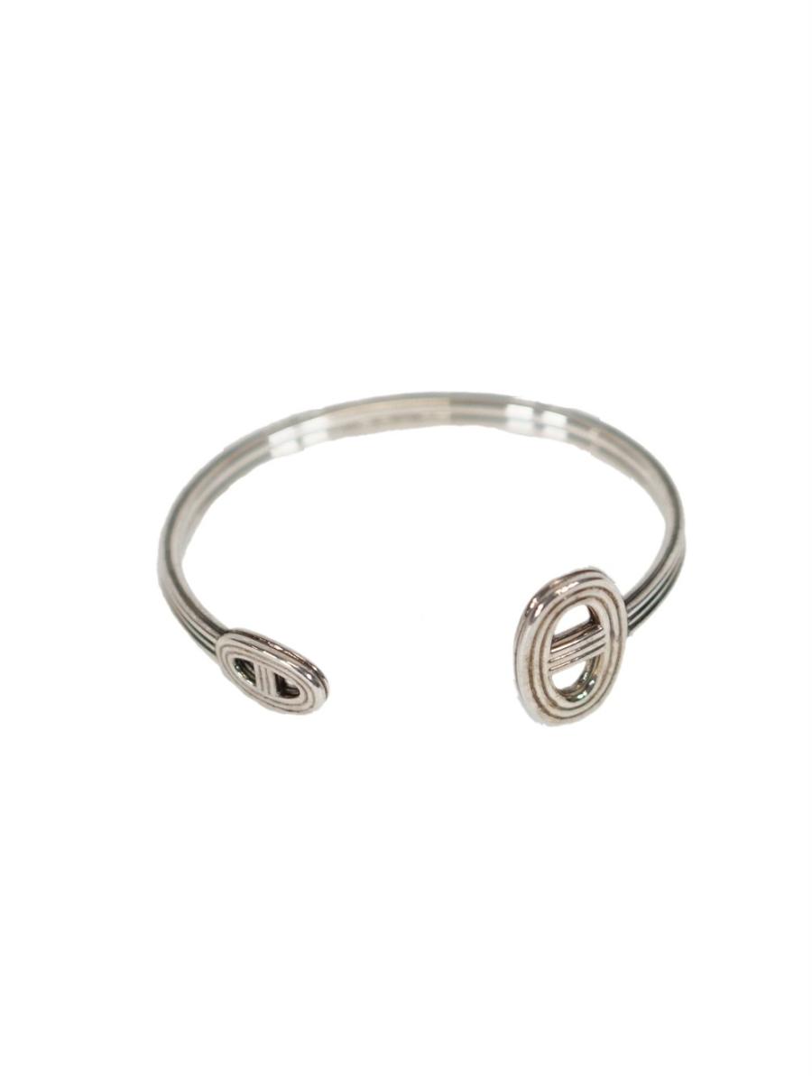 BRACELET - HERMÈS CHAIN ​​D'ANCRE 24 SILVER 925 Ø 6,2cm