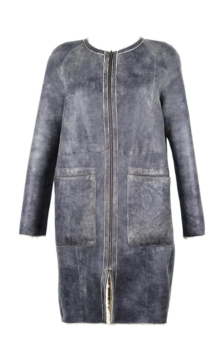 COAT - SPRUNG FRÈRES MERINO SHEARLING BEIGE