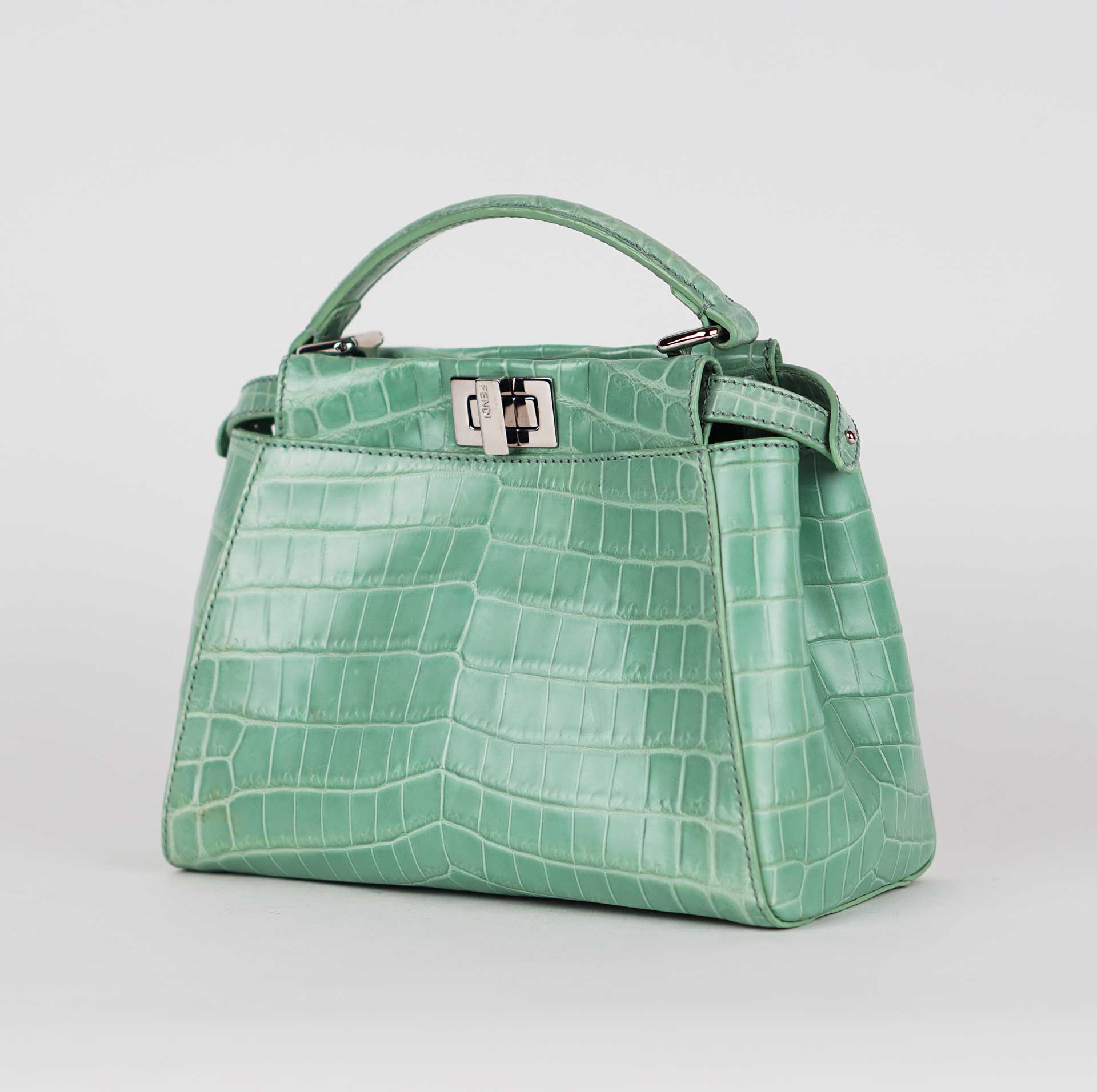 HENKELTASCHE - MINI PEEKABOO MINT 