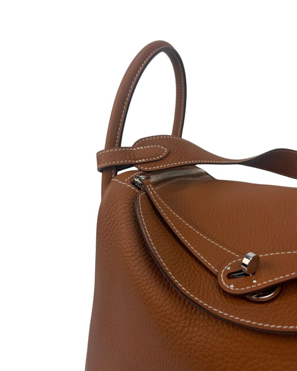 HENKELTASCHEN - HERMES LINDY 30 GOLD