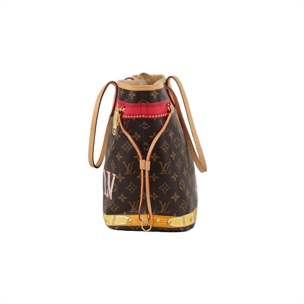 SHOPPER - LOUIS VUITTON SUMMER TRUNKS NEVERFULL MM MONOGRAM