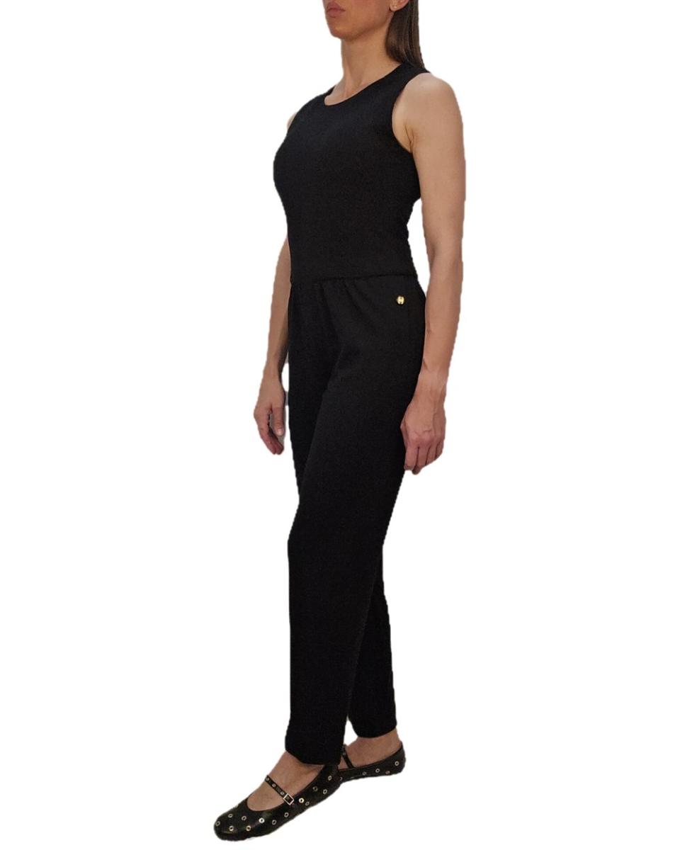 KOSTÜME - CHANEL BOUTIQUE SLEEVELESS JUMPSUIT SCHWARZ