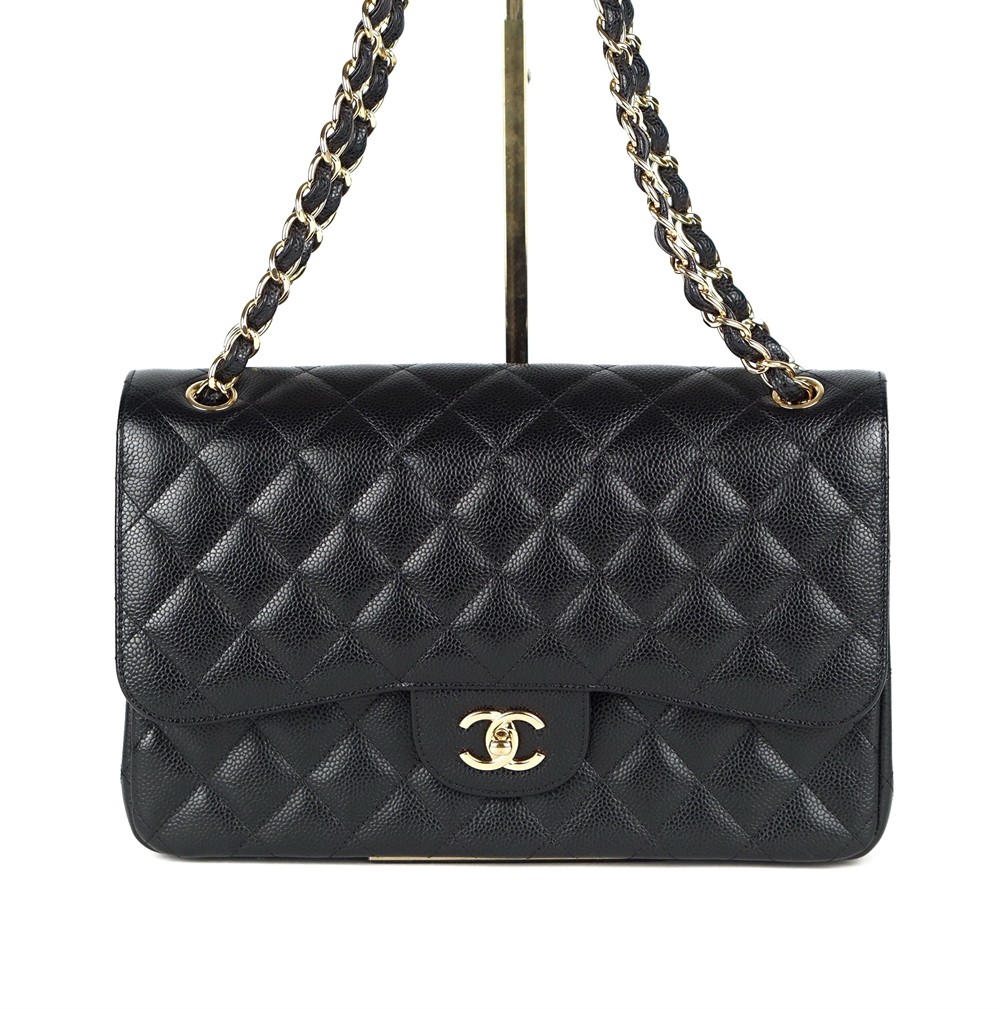 SCHULTERTASCHE - CHANEL CLASSIC DOUBLE FLAP JUMBO