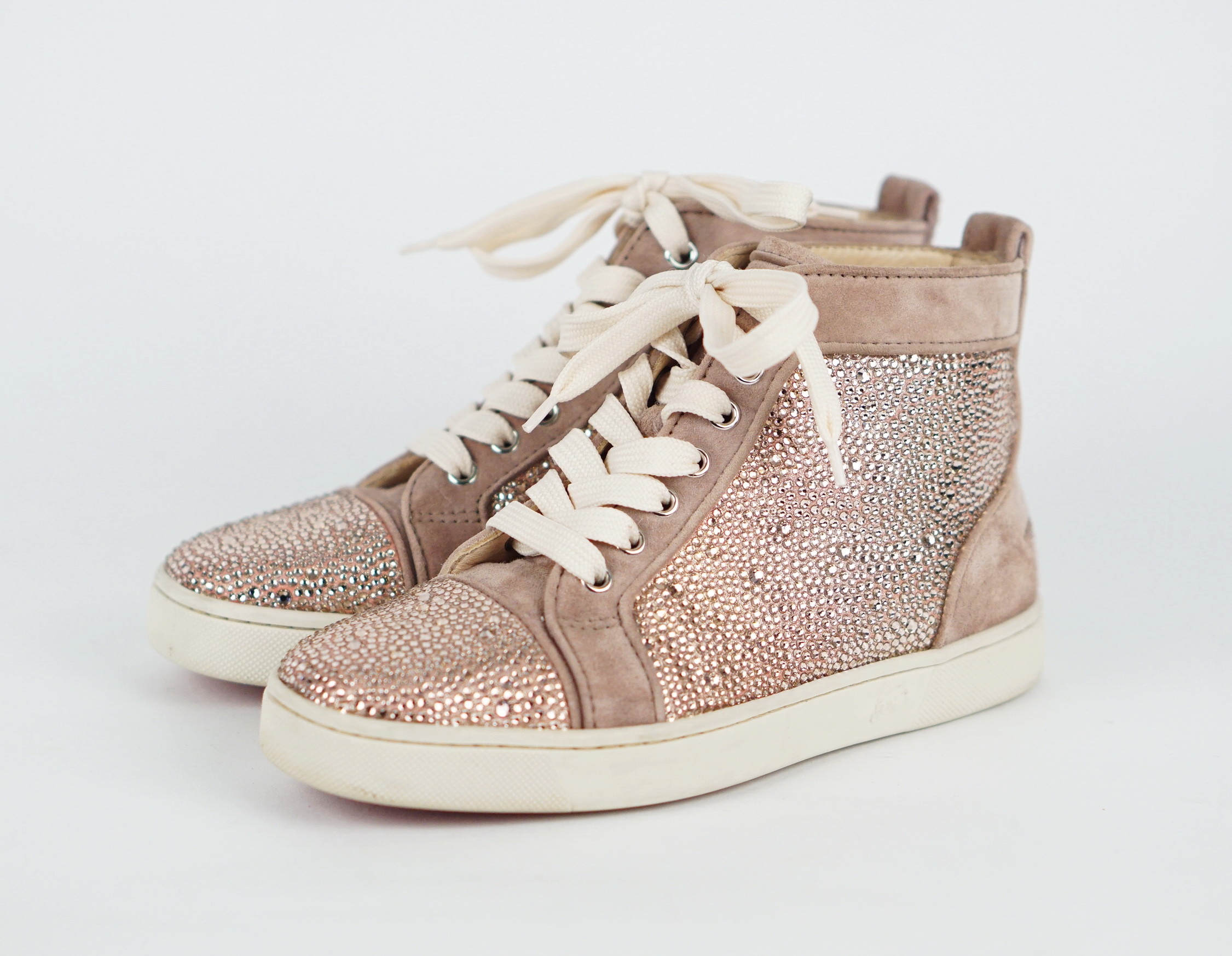 SNEAKER - STRASS HIGH TOP