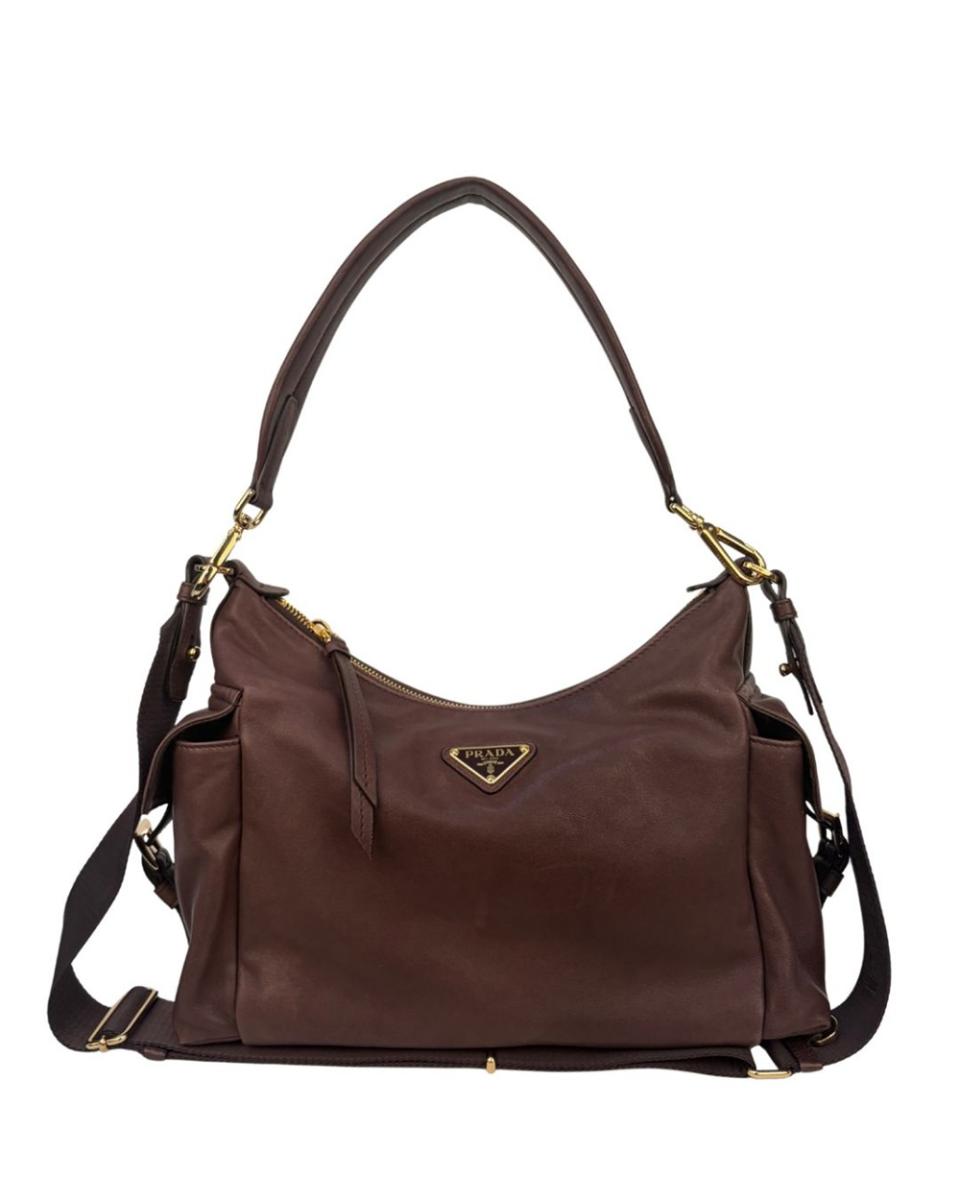 CROSSBODY & SHOULDERBAGS - PRADA EXPLORE BROWN