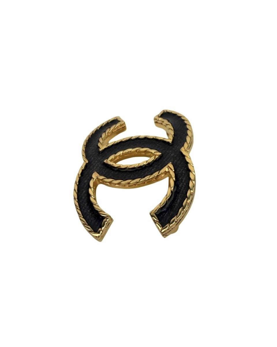 BROSCHEN - CHANEL DENIM CC LOGO