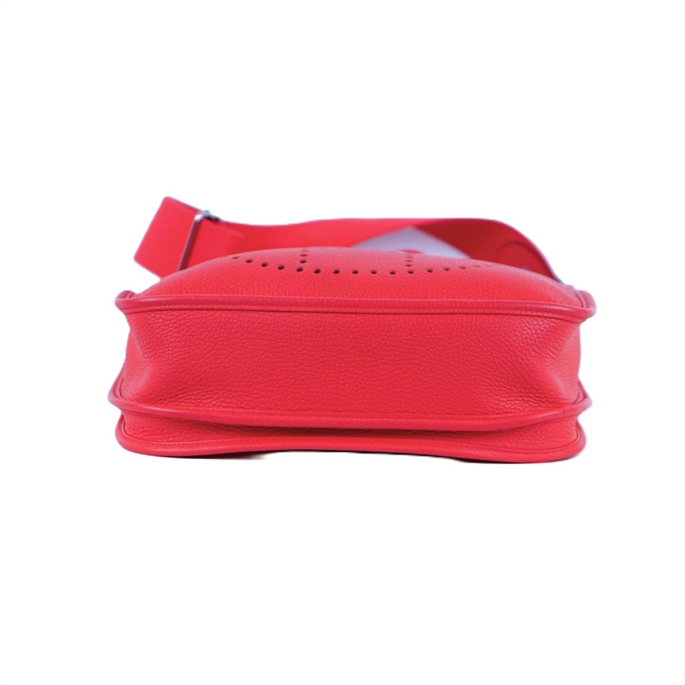 UMHÄNGETASCHE - HERMÈS EVELYNE 28 PINK CLEMENCE PHW 2019
