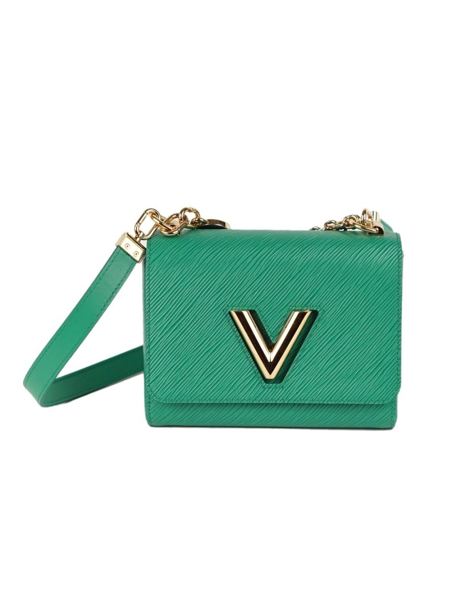 UMHÄNGETASCHE - LOUIS VUITTON TWIST GRÜN