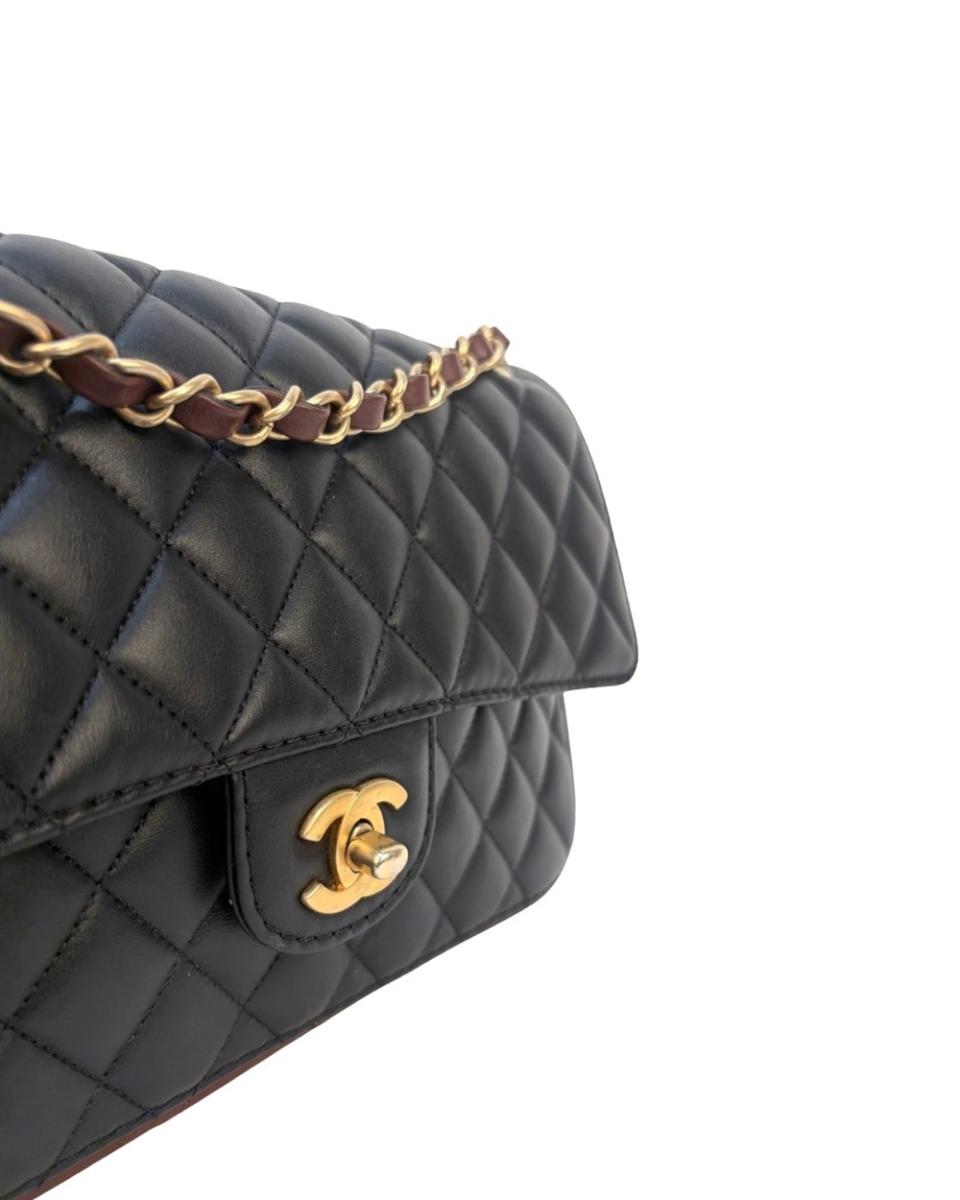 CROSSBODY & SHOULDERBAGS - CHANEL TIMELESS BLACK BROWN