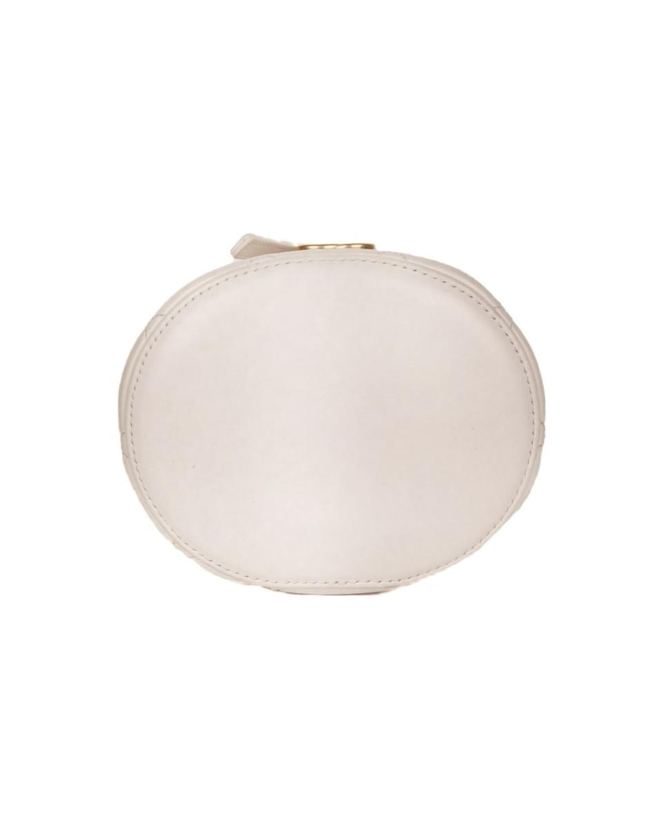 UMHÄNGE - & SCHULTERTASCHEN - CHANEL VANITY MATELASSE WEIß
