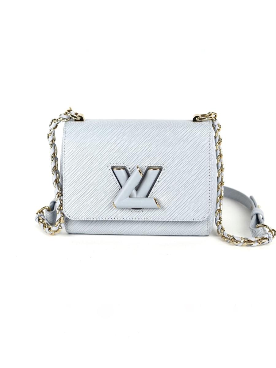 UMHÄNGETASCHE - LOUIS VUITTON TWIST PM BLAU