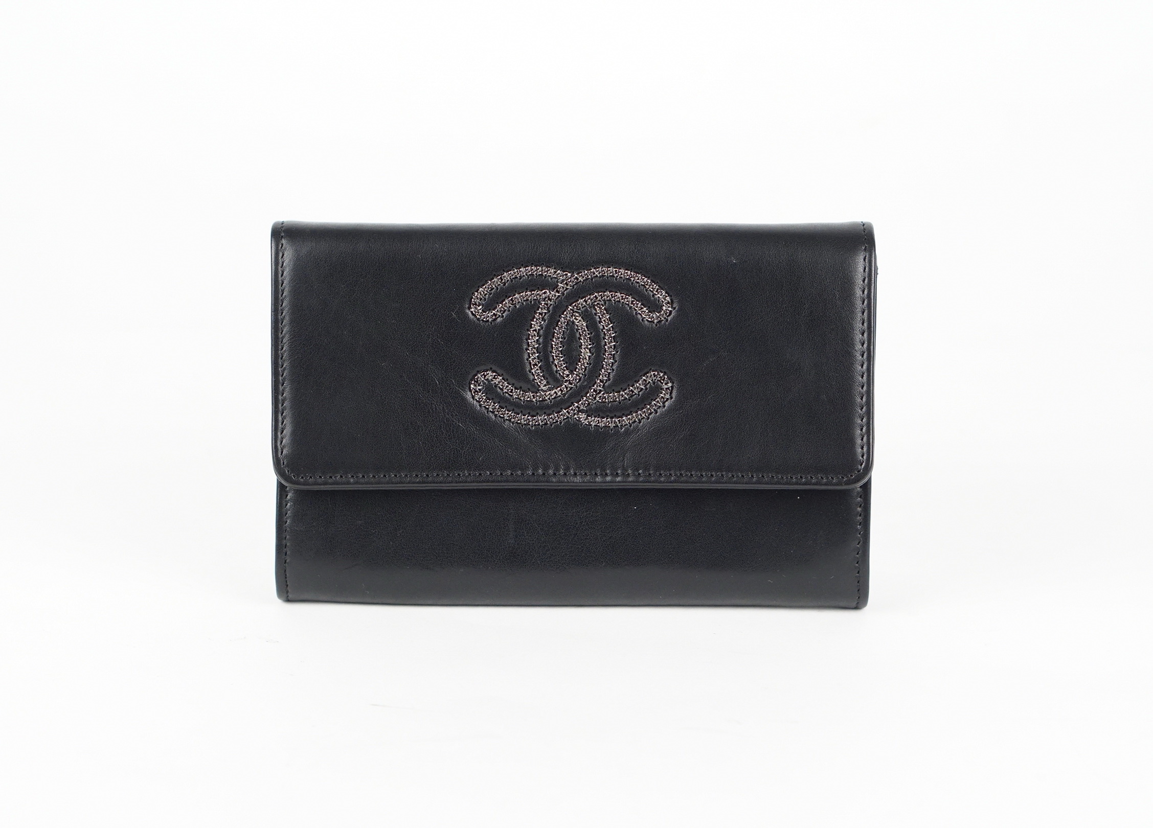 Wallet Black Portemonnaie 