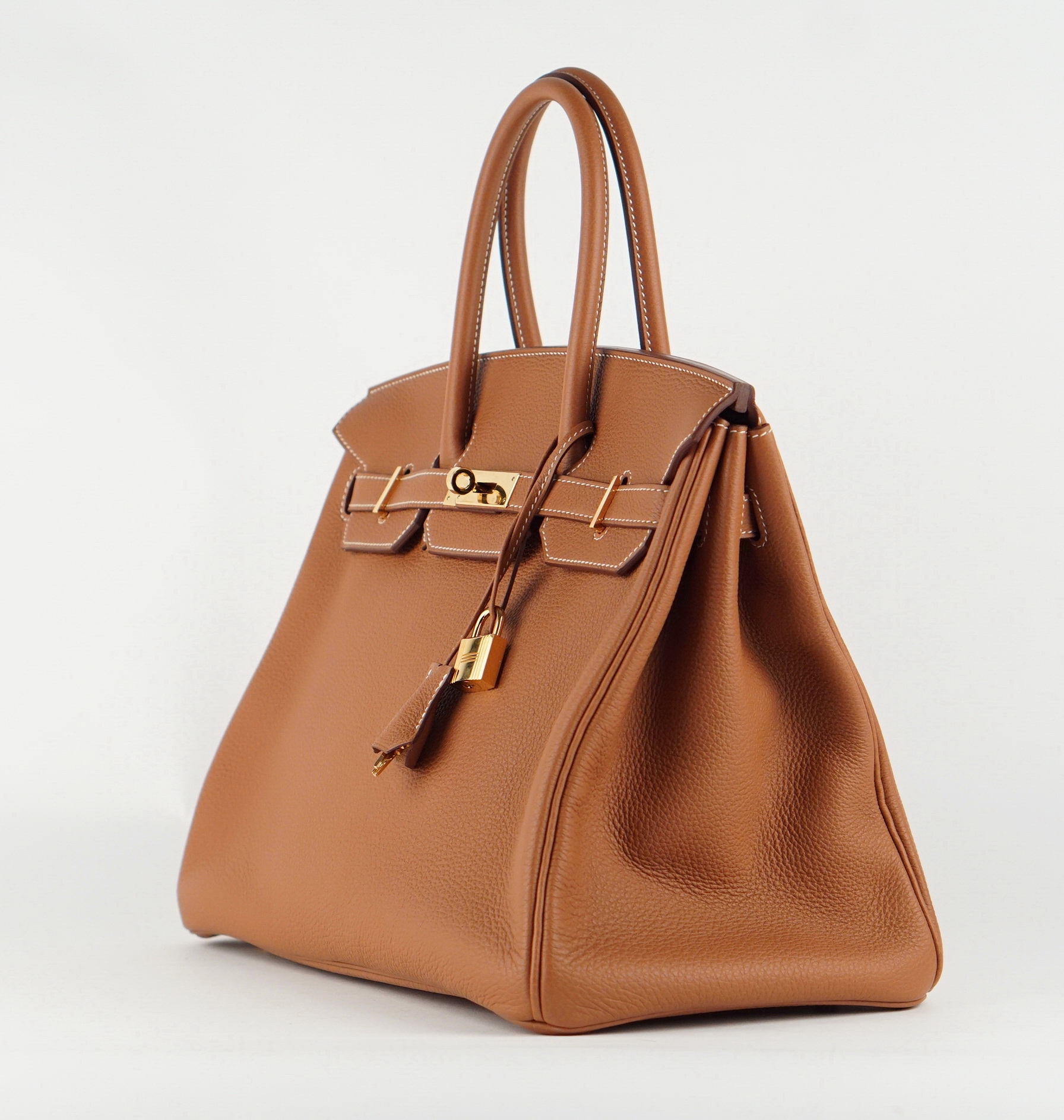 HENKELTASCHE - HERMÈS BIRKIN 35 TOGO BRAUN 2020