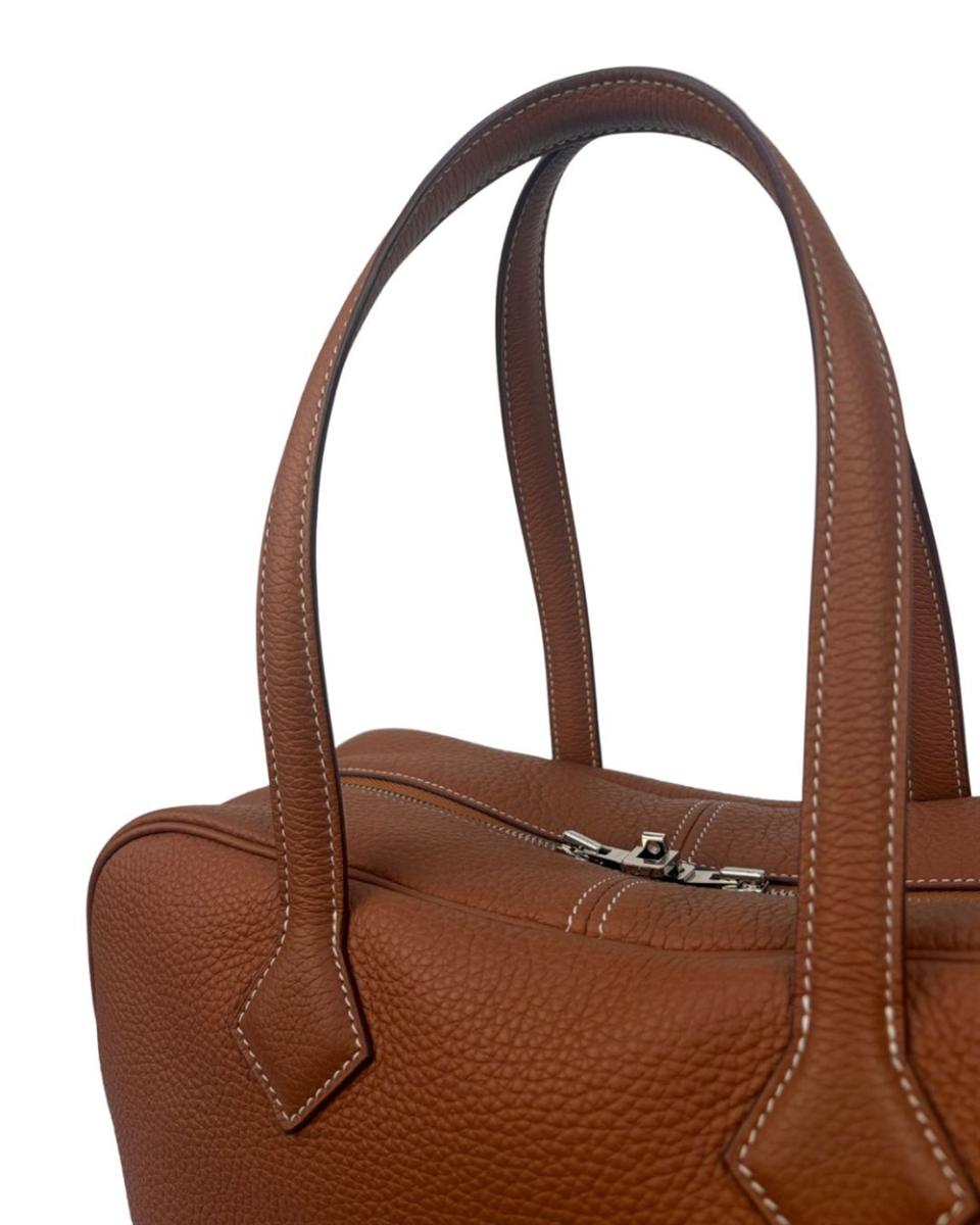HANDTASCHEN - HERMES VICTORIA 35 GOLD