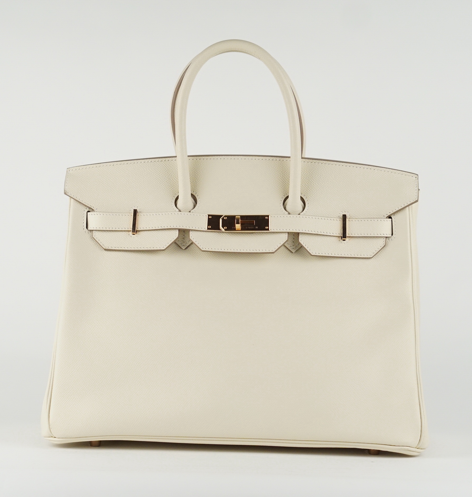 HENKELTASCHE - BIRKIN 35 WEISS