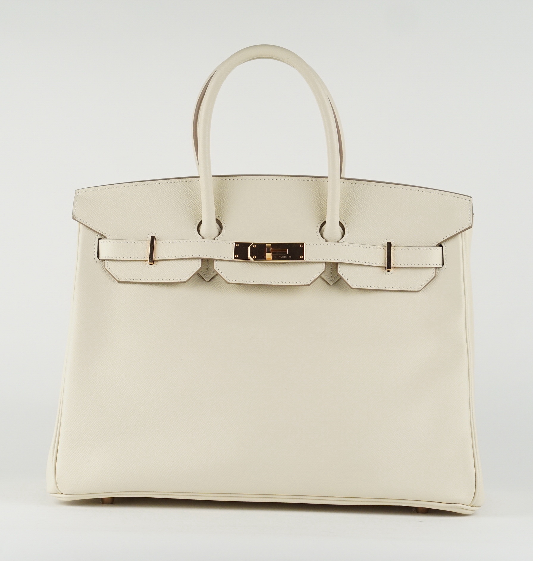 HENKELTASCHE - HERMÈS BIRKIN 35 WEISS