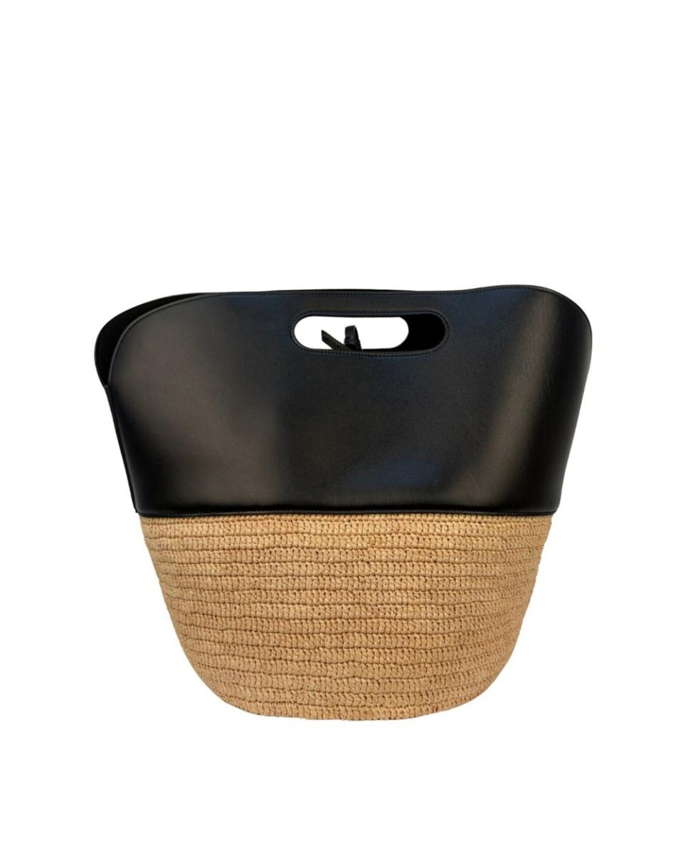 TOTE BAGS - CELINE RAFFIA BASKET BAG
