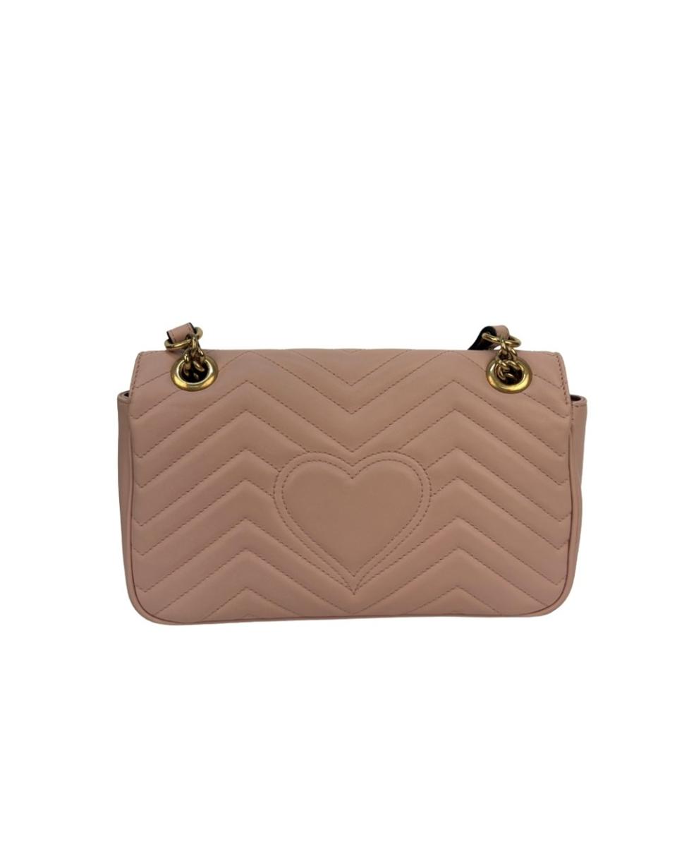 CROSSBODY & SHOULDERBAGS - GUCCI GG MARMONT MEDIUM PINK