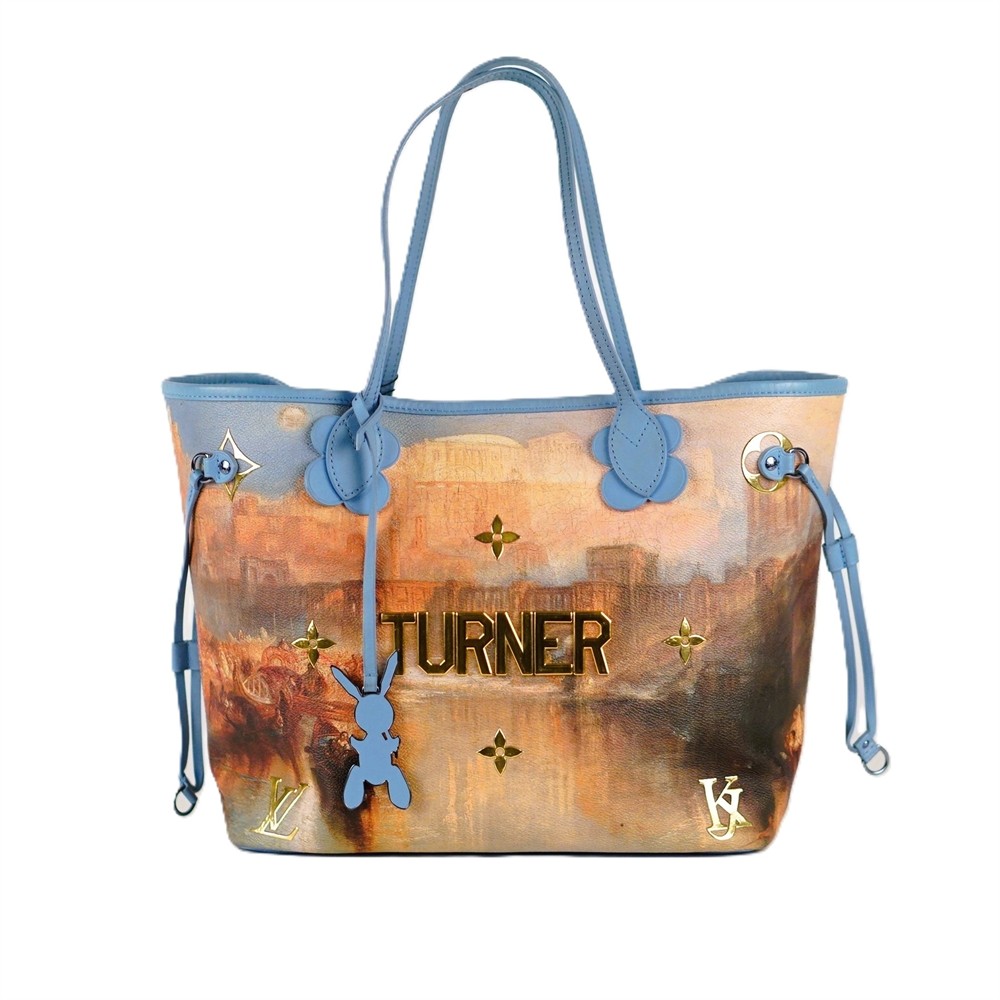 SHOPPER  - LOUIS VUITTON JEFF KOONS NEVERFULL MM TURNER