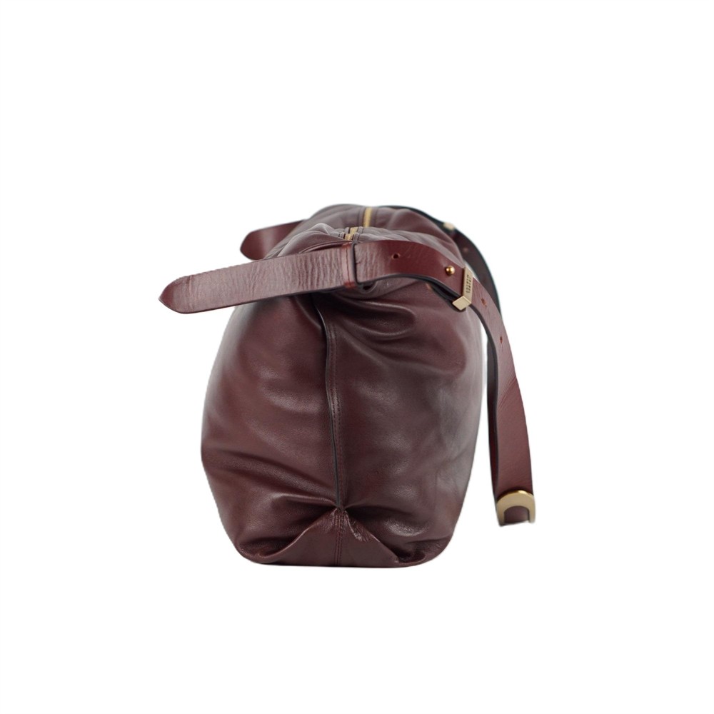 UMHÄNGE- & SCHULTERTASCHEN - ISABEL MARANT LEYDEN BURGUNDY