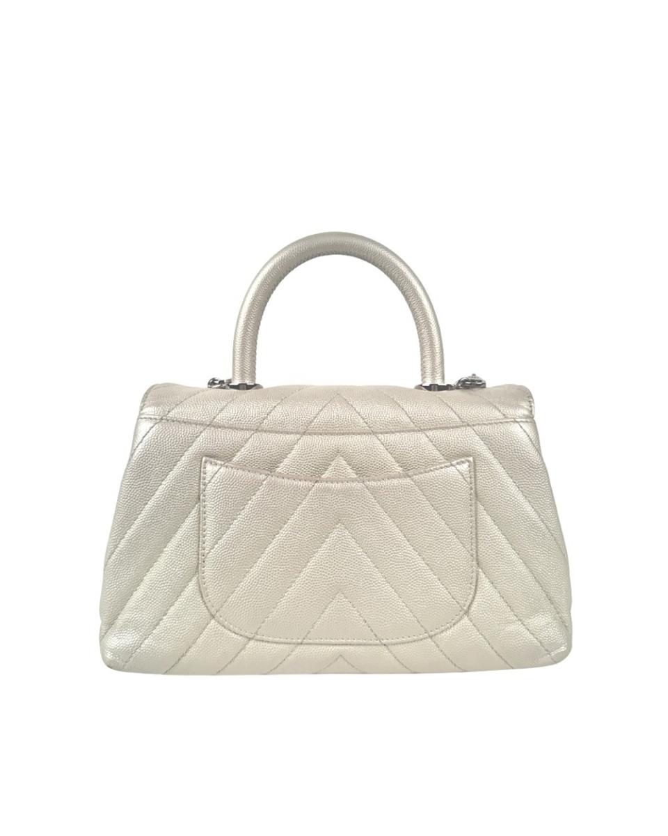 CROSSBODY- & SHOULDERBAGS - CHANEL COCO HANDLE BEIGE