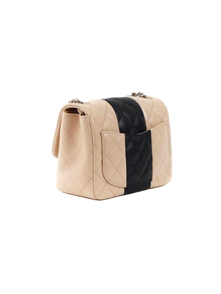 UMHÄNGETASCHE - CHANEL CLASSIC SINGLE FLAP QUILTED SQUARE MINI