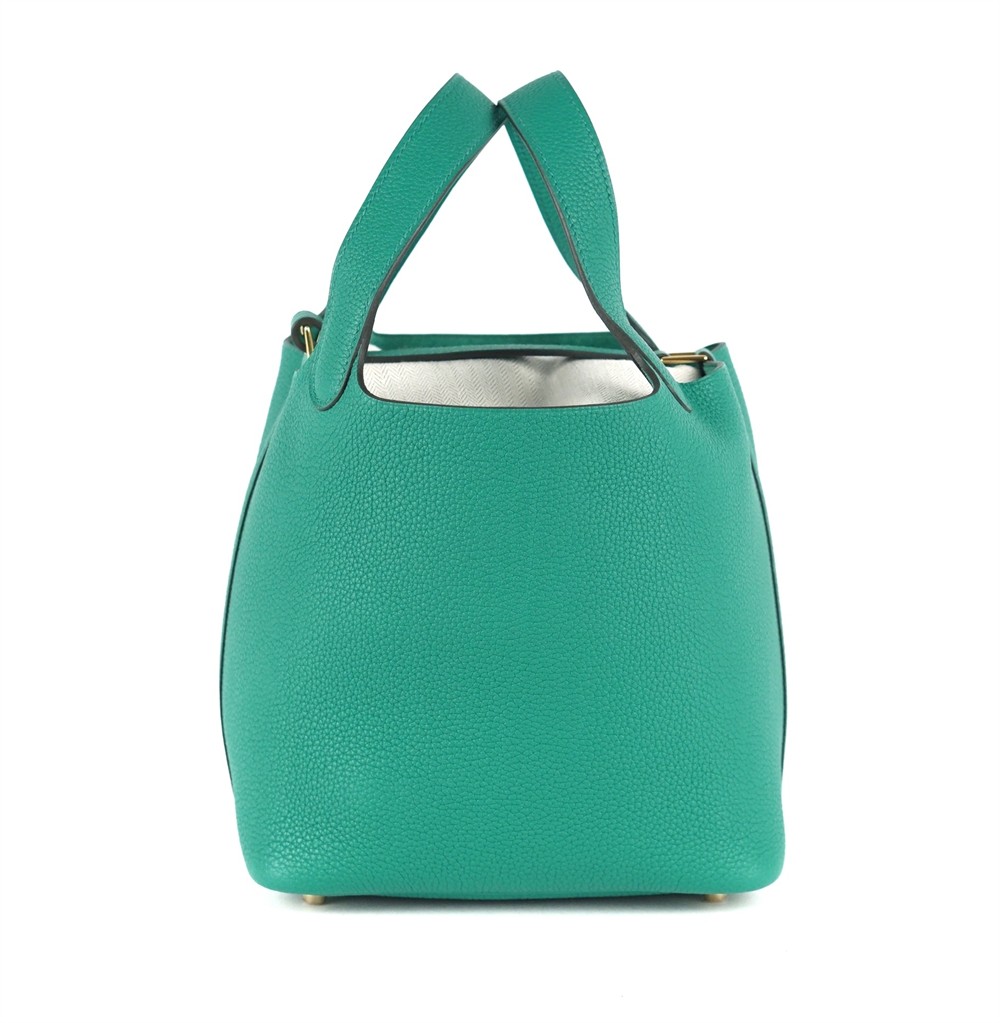 HENKELTASCHE - HERMÈS PICOTIN LOCK 18 EPSOM GHW 2022