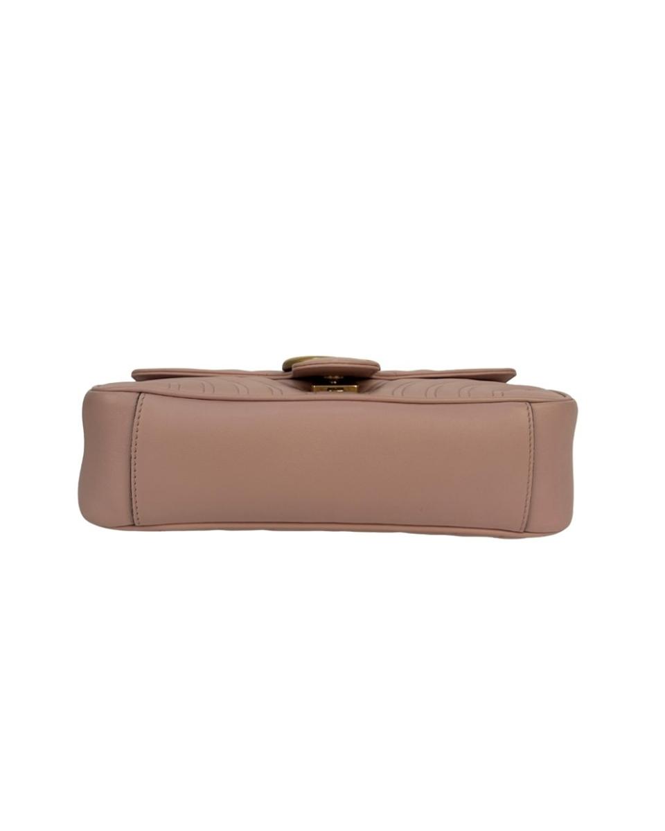 CROSSBODY & SHOULDERBAGS - GUCCI GG MARMONT MEDIUM PINK