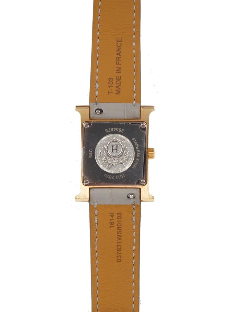 WATCH - HERMÈS HEURE HPM KROKO