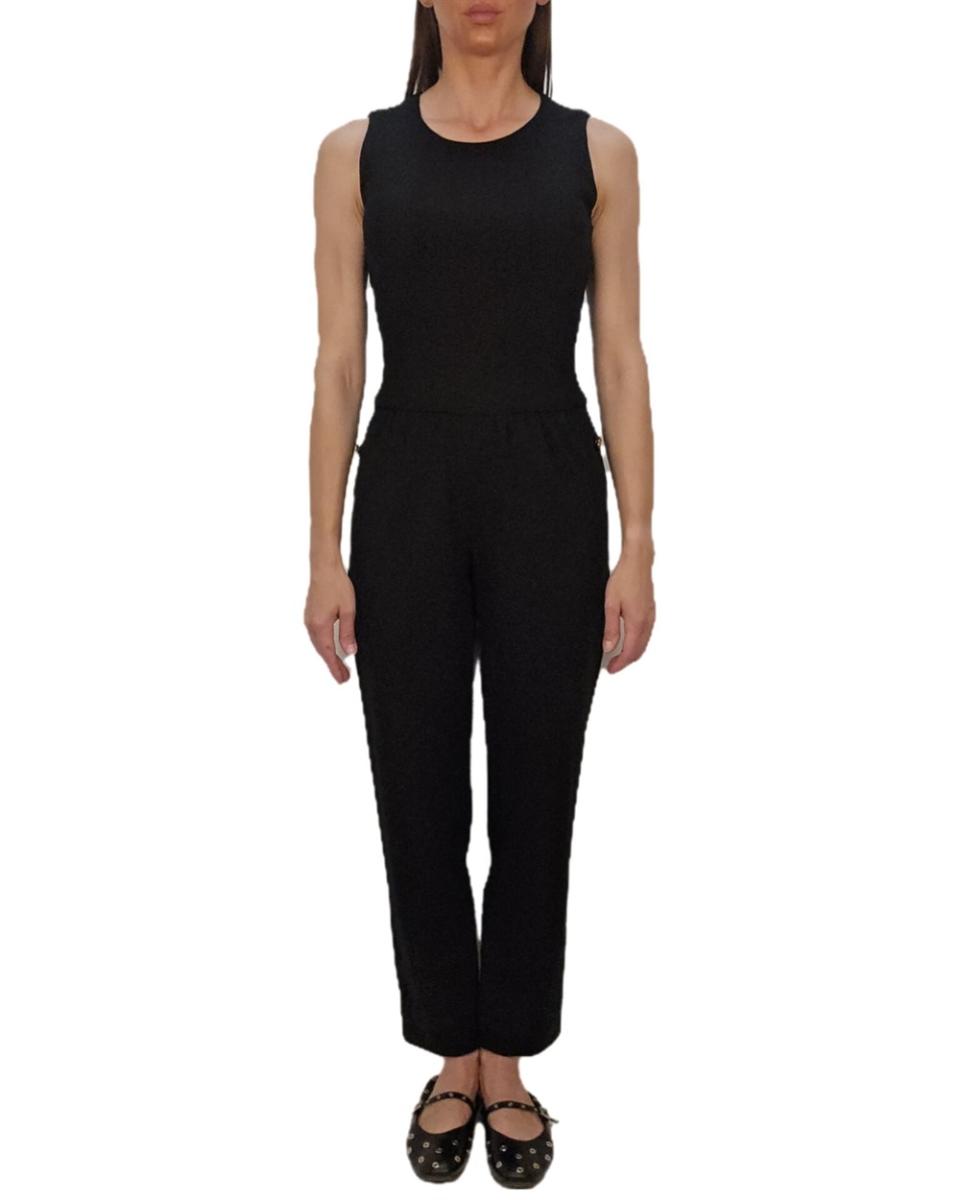 KOSTÜME - CHANEL BOUTIQUE SLEEVELESS JUMPSUIT SCHWARZ