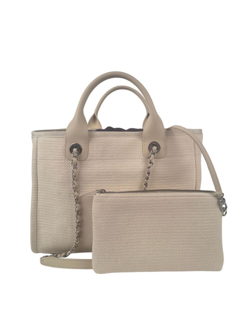 SHOPPER - CHANEL DEAUVILLE BEIGE